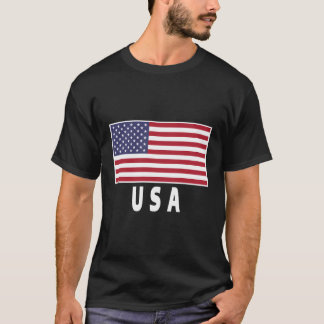 Usa Flag Patriotic 4Th Of July America Day Of Inde T-Shirt