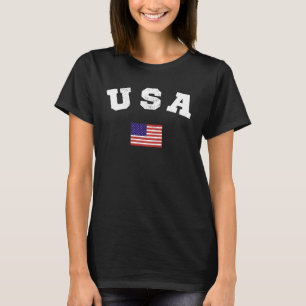 USA  Flag Patriotic T-Shirt