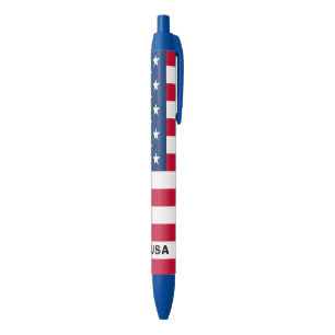 USA Flag Pen American Patriotic