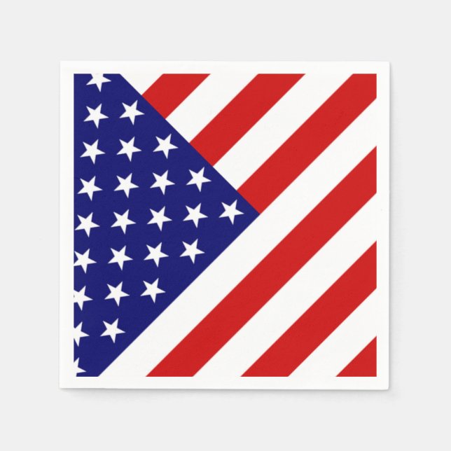 USA Flag pncnt Napkin (Front)