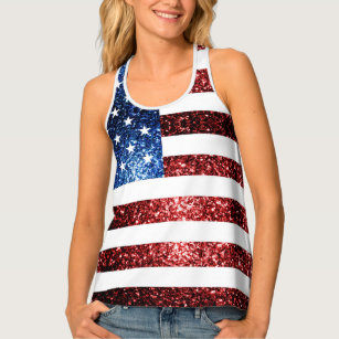 American Flag Singlets \u0026 Tank Tops 