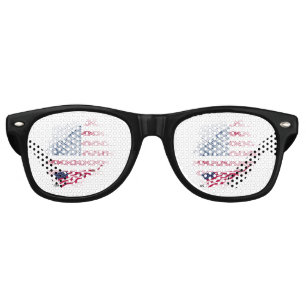 USA flag Retro Sunglasses