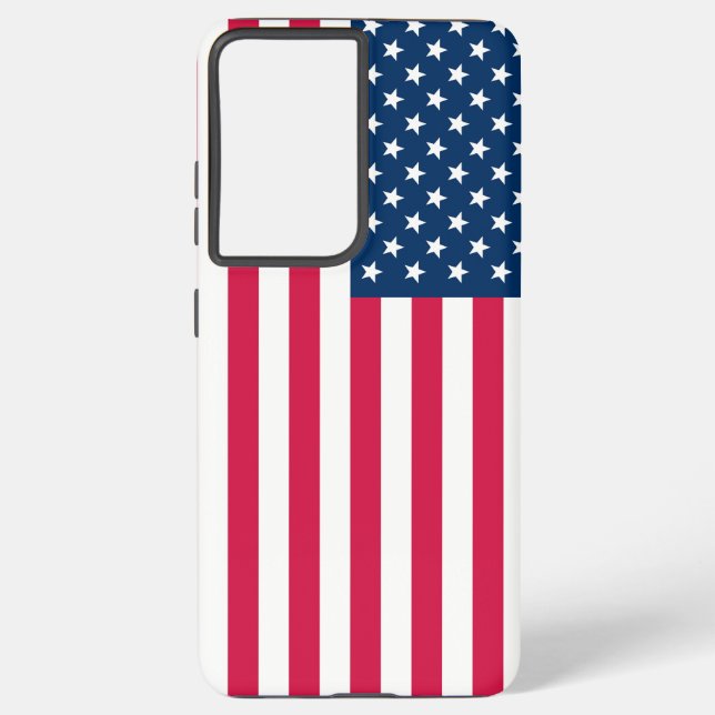 USA Flag Samsung Galaxy S21+ Case (Back)
