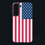 USA Flag Samsung Galaxy Case<br><div class="desc">Protect your Samsung Galaxy phone in style with this USA Flag case featuring the iconic red, white, and blue stars and stripes design. This durable case offers reliable protection against scratches, drops, and everyday wear while showcasing your American pride. Designed to fit Samsung Galaxy models perfectly, it provides easy access...</div>