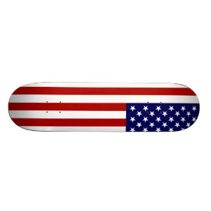 USA Flag Skateboard