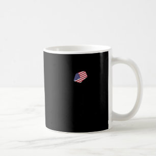 Usa Flag Soccer American Ball Football Fan Men Wom Coffee Mug