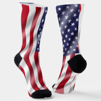 Usa flag socks