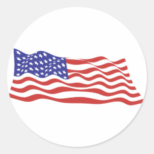 USA Flag Sticker Sheets