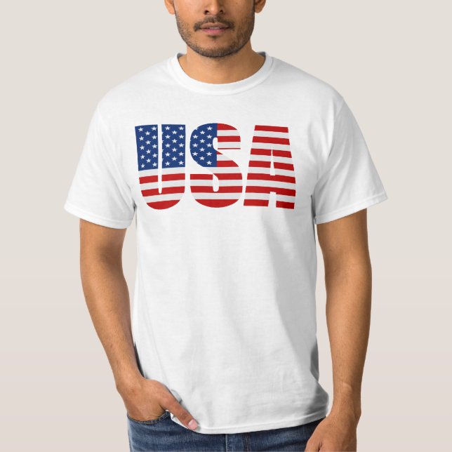 USA FLAG T-SHIRT (Front)