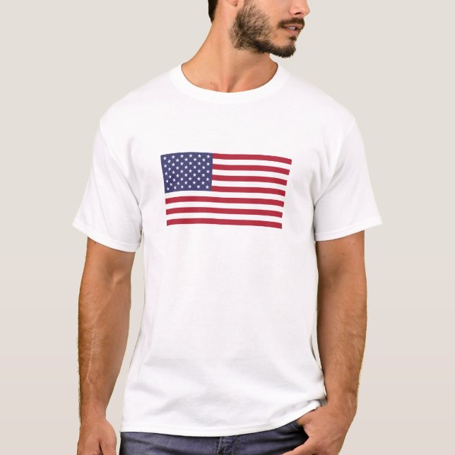 USA Flag T Shirt (Front)