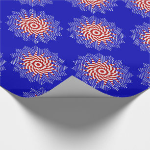 USA Flag Teabag Folding s10B-GIFT WRAPPING PAPER