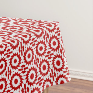 USA FLAG-TEABAG FOLDING S5-52x70 COTTON TABLECLOTH