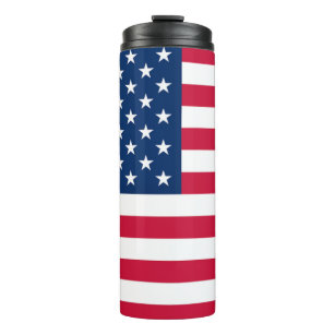 USA Flag Thermal Tumbler United States of America