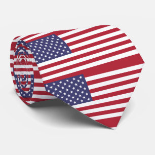 USA Flag Tie