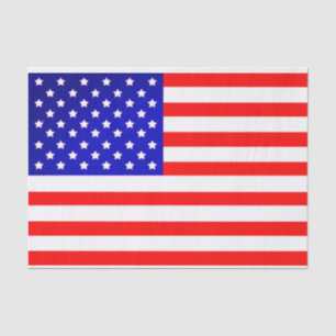 USA Flag Tissue Paper