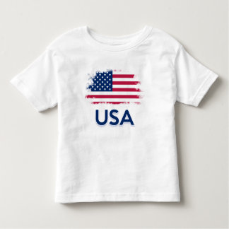 USA Flag  Toddler T-Shirt