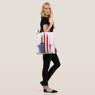 USA Flag Tote Bag