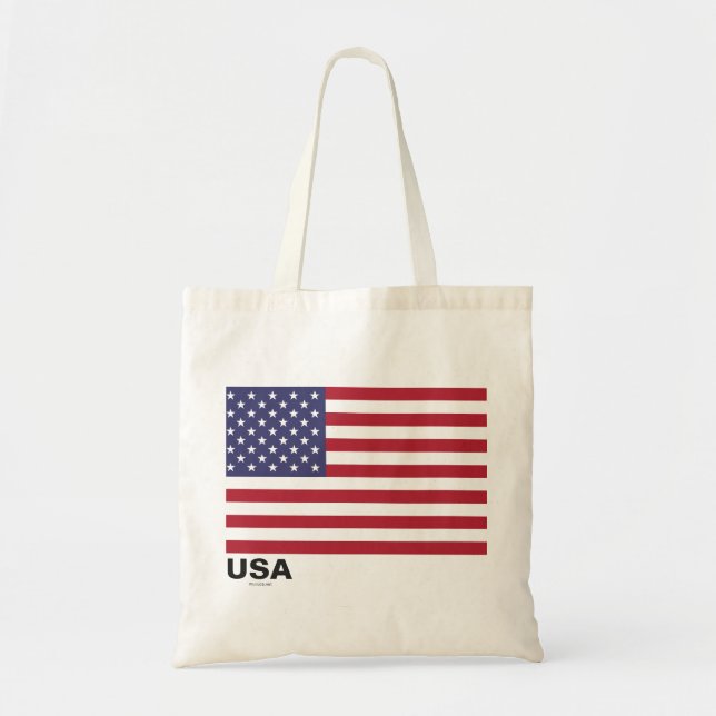 USA FLAG TOTE BAG (Front)