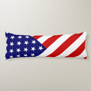 USA Flag tpcn Body Cushion