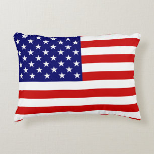 USA Flag tpcn Decorative Cushion