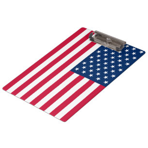 USA Flag - United States of America - Patriotic - Clipboard