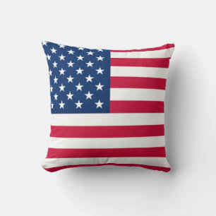 USA Flag - United States of America - Patriotic - Cushion