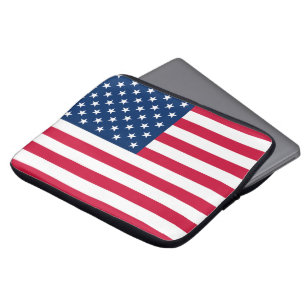 USA Flag - United States of America - Patriotic Laptop Sleeve