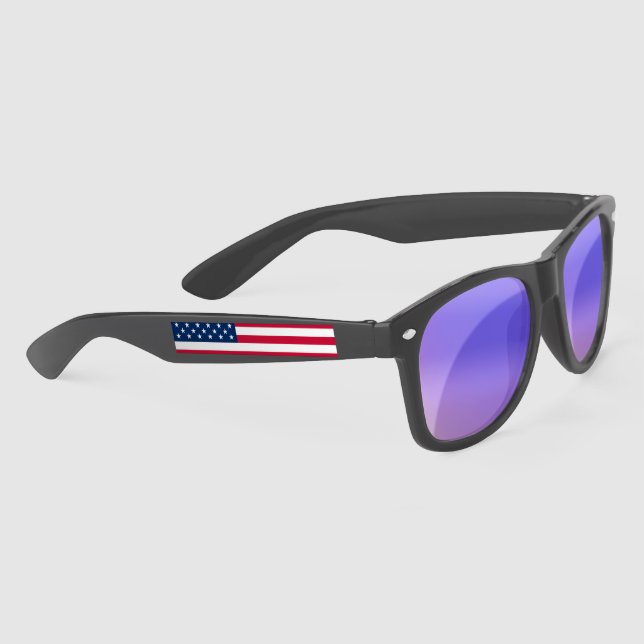 USA Flag - United States of America - Patriotic - Sunglasses (Right)