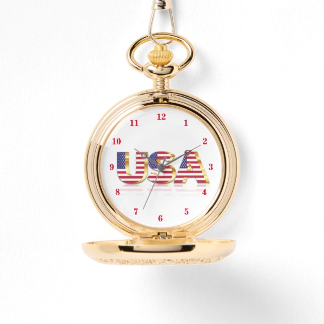 USA Flag Watch Patriotic (Front)