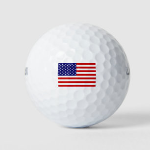 USA Flag wu gbcnt Golf Balls