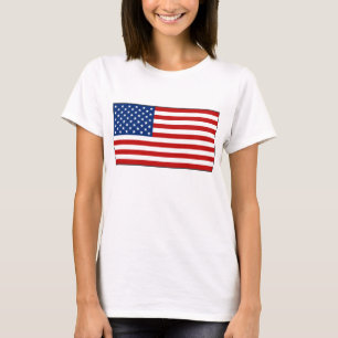 USA Flag x Map T-Shirt