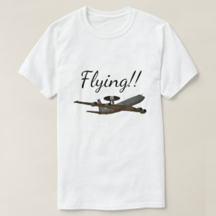 USA Flight Map Design – American Air Travel Route  T-Shirt