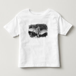 USA, Florida, Great Egret (Ardea alba) infrared 2 Toddler T-Shirt