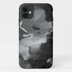 USA, Florida, Great Egret (Ardea alba) infrared 3 iPhone 11 Case