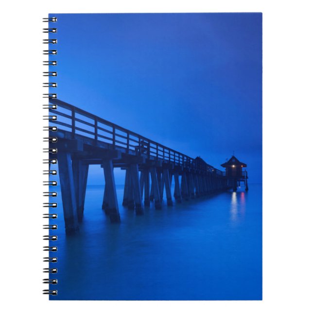 USA, Florida, Gulf Coast, Naples, Naples Pier Notebook (Front)