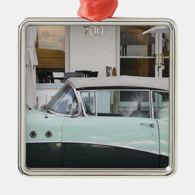 USA, Florida, Miami Beach: South Beach, 1956 Metal Ornament (Front)