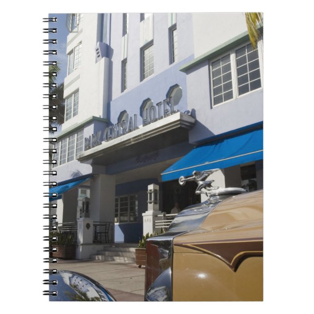 USA, Florida, Miami Beach: South Beach, Art Deco Notebook (Front)