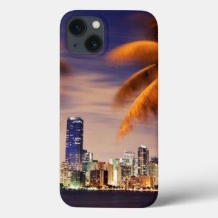 USA, Florida, Miami skyline at dusk iPhone 13 Case