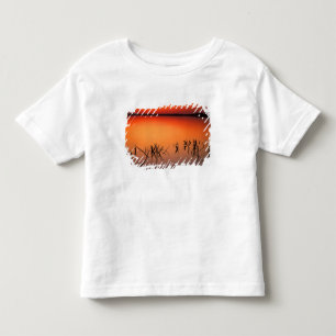 USA, Florida. Silhouettes of dead tree branches Toddler T-Shirt