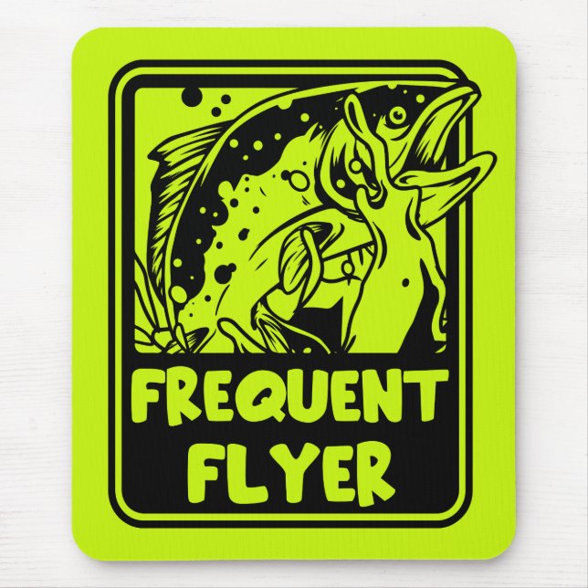 USA Fly Fishing Mouse Pad (Front)
