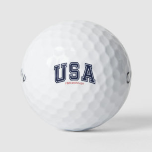 'USA Freedom 250' America's 250 Anniversary July 4 Golf Balls