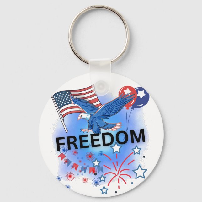 USA Freedom Key Ring (Front)