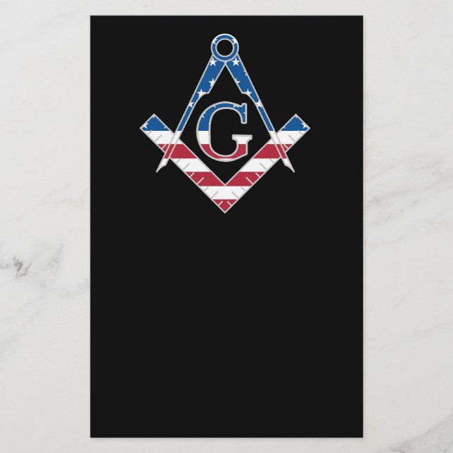 USA Freemasonic symbol Flyer (Front)