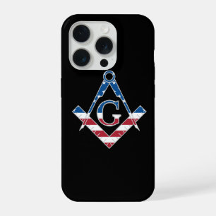 USA Freemasonic symbol iPhone 15 Pro Case