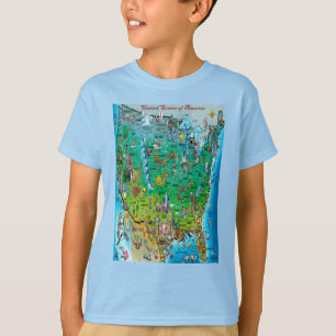 USA Fun Map T-Shirt