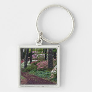 USA, Georgia, Callaway Gardens. Pathway Key Ring