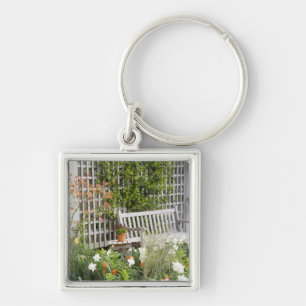 USA, Georgia, Pine Mountain. Chair in the Key Ring