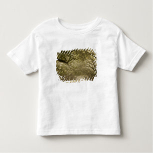 USA, Georgia, Savannah, An oak lined drive in Toddler T-Shirt