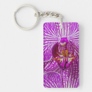 USA, Georgia, Savannah, Close-Up Of Orchid Key Ring