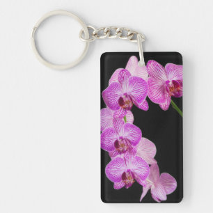 USA, Georgia, Savannah, Cluster Of Orchids 2 Key Ring